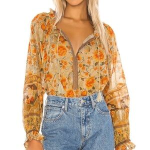 Spell & the Gypsy Collective ( Spell x Free People ) Seashell Blouse
